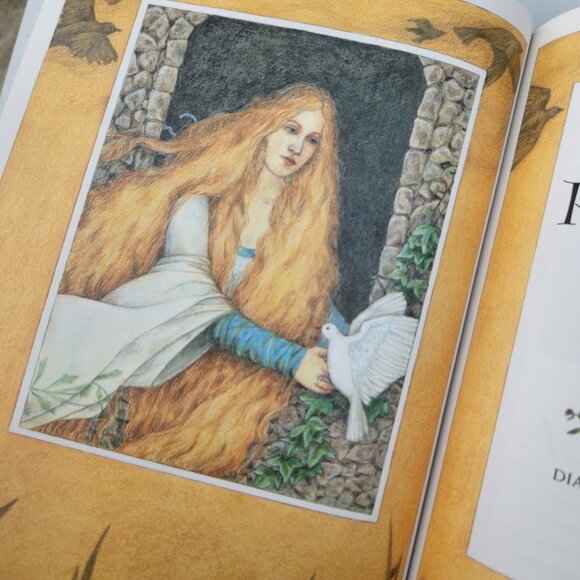 VINTAGE Rapunzel Fairy Tale Brothers Grimm Book Children's 0803706553 1989 - Picture 10 of 11